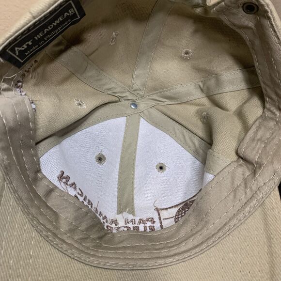 Pan American Electric INC Logo Hat IES - Beige ATT Headwear - Picture 8 of 9